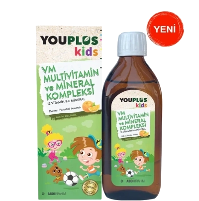 Youplus Kids Multivitamin ve Mineral Kompleksi